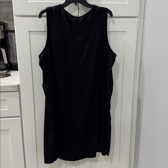 Old Navy Black Embroidery Dress - Picture 4 of 5